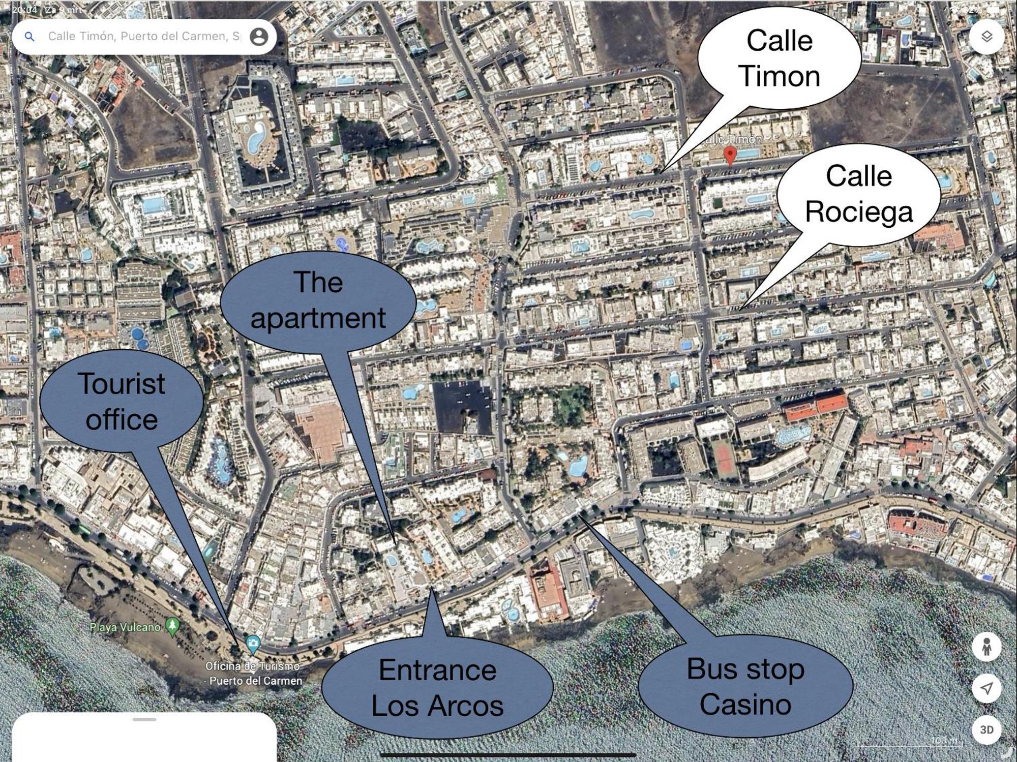 Sea View With Direct Access To Boulevard Puerto del Carmen  Bagian luar foto